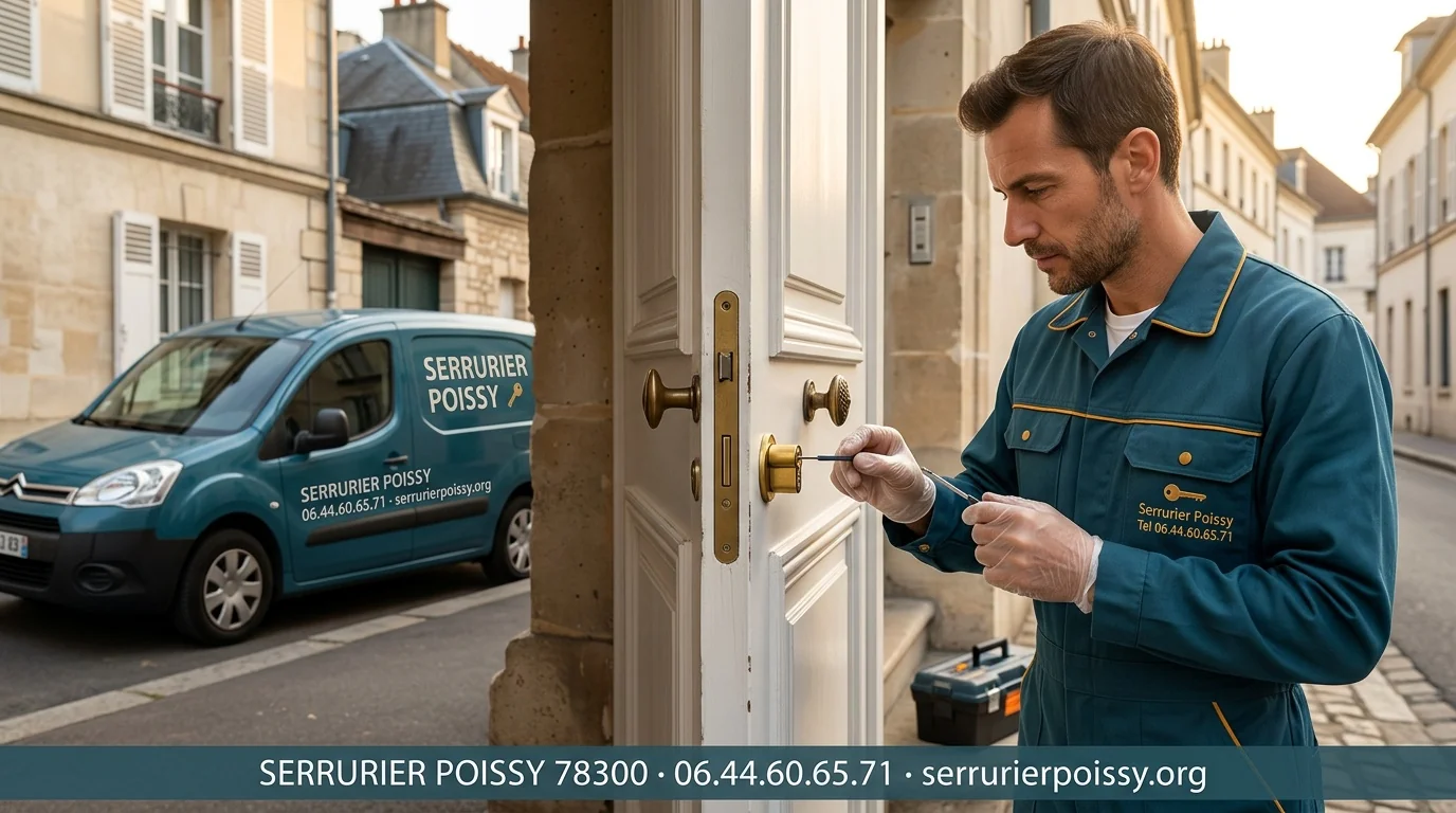 Serrurier Poissy 78300 — atelier bord de Seine